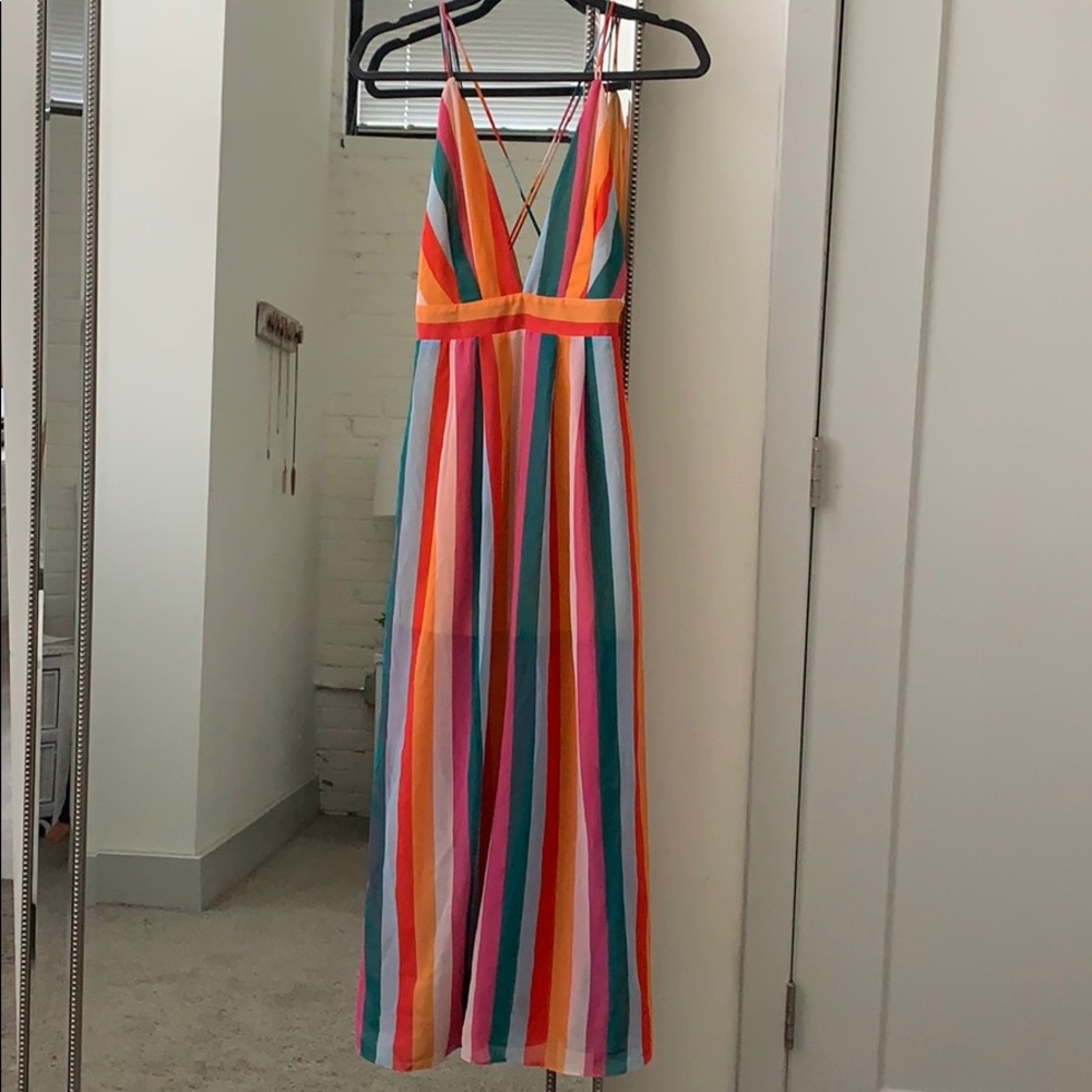 Multi color VICI dress